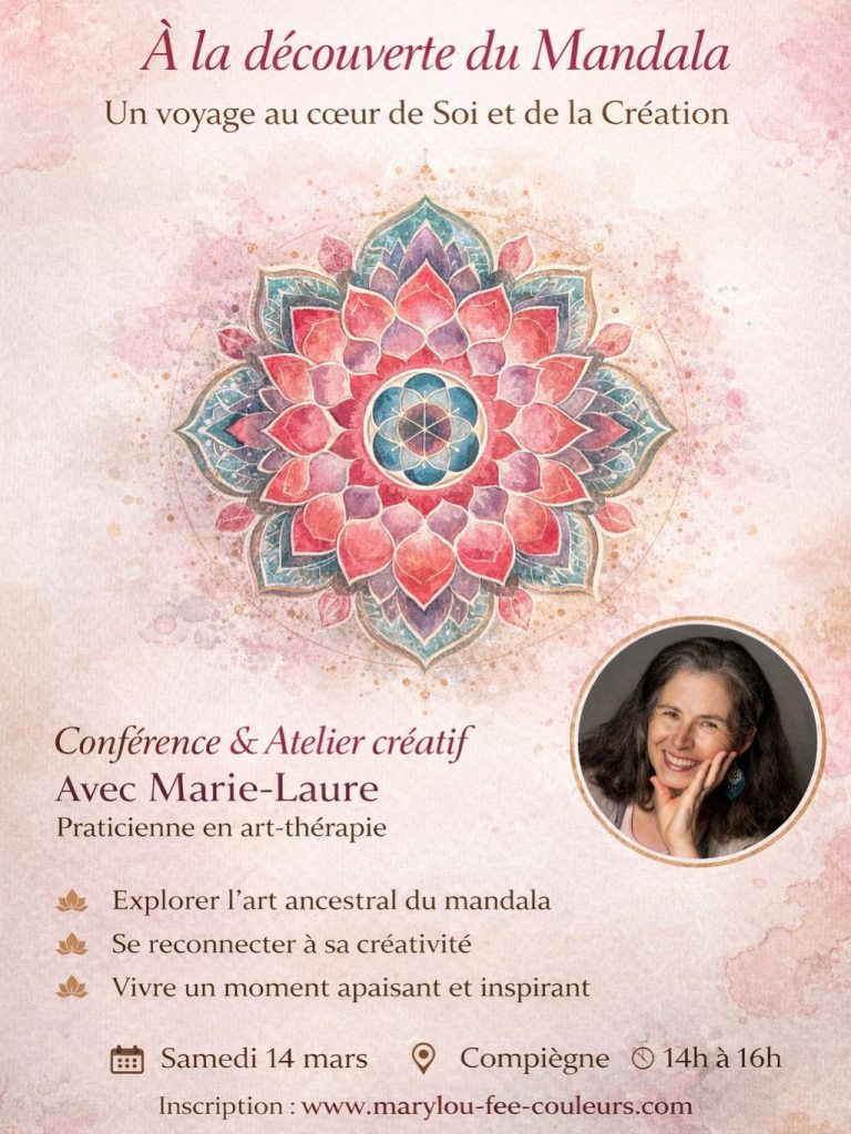 Ce samedi 14 mars, je donnerai une Conf&rsquo;atelier à Compiègne.