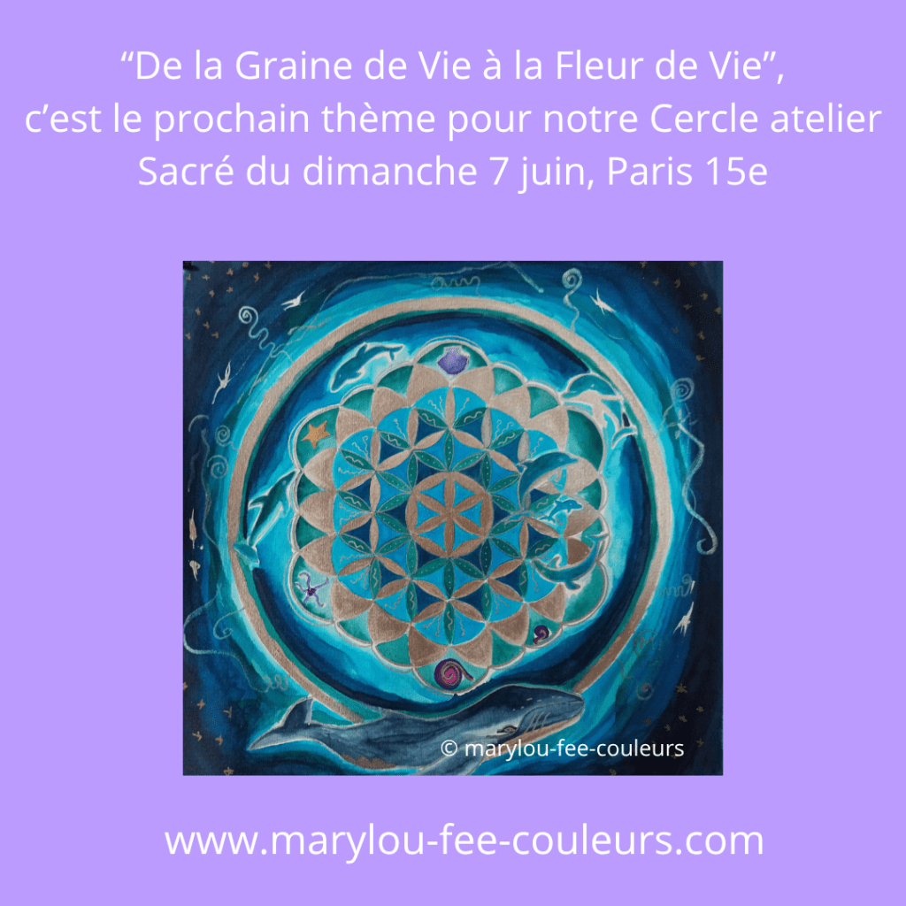 Dessiner la Graine de Vie ou la Fleur de Vie nous aide à nous réharmoniser. Ce sont deux figures essentielles de la Géométrie Sacrée qui ont beaucoup à nous apprendre...