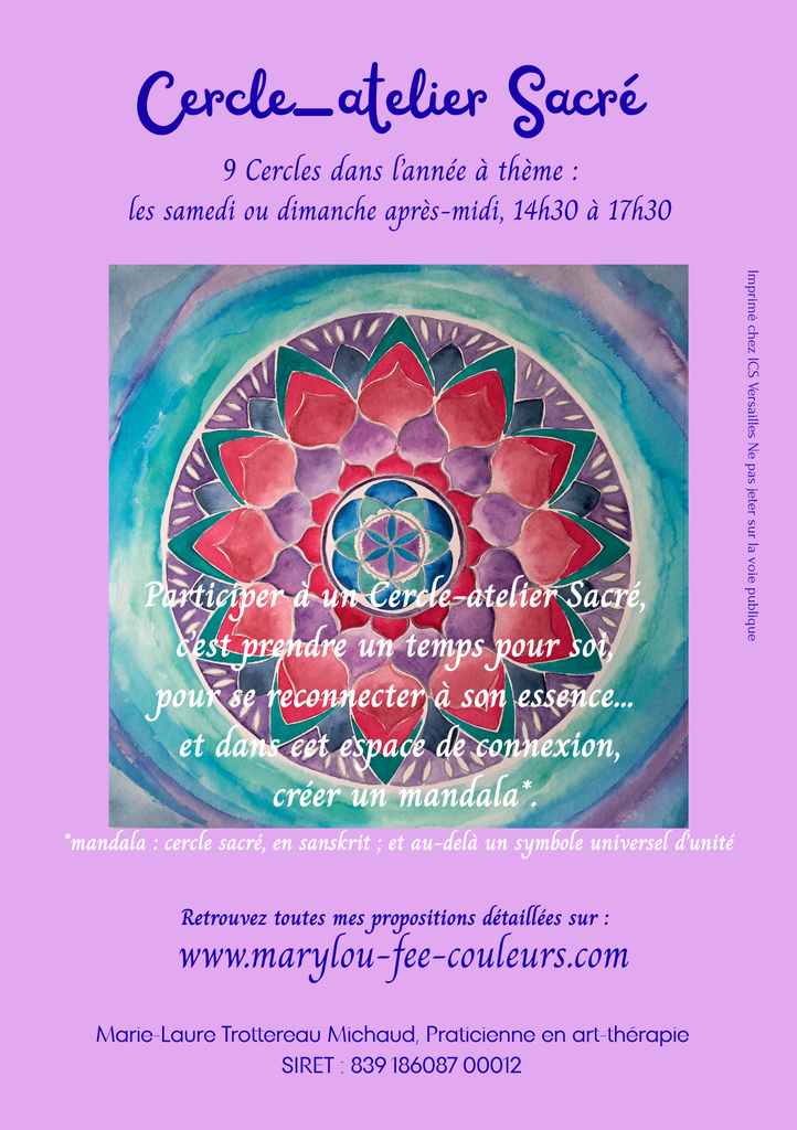 Premier Cercle avec pour thème Ho'oponopono, qui nous vient de la sagesse polynésienne